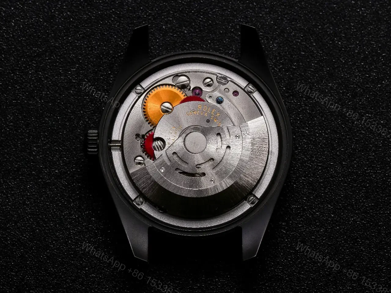 View 5 of Fake Rolex Milgauss Black Tourbillon Slate PVD 116400 RLX-MIL-116400-PVD-TBLK