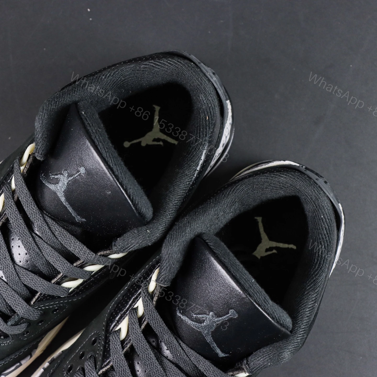 View 4 of Air Jordan 3 Off Noir Reps