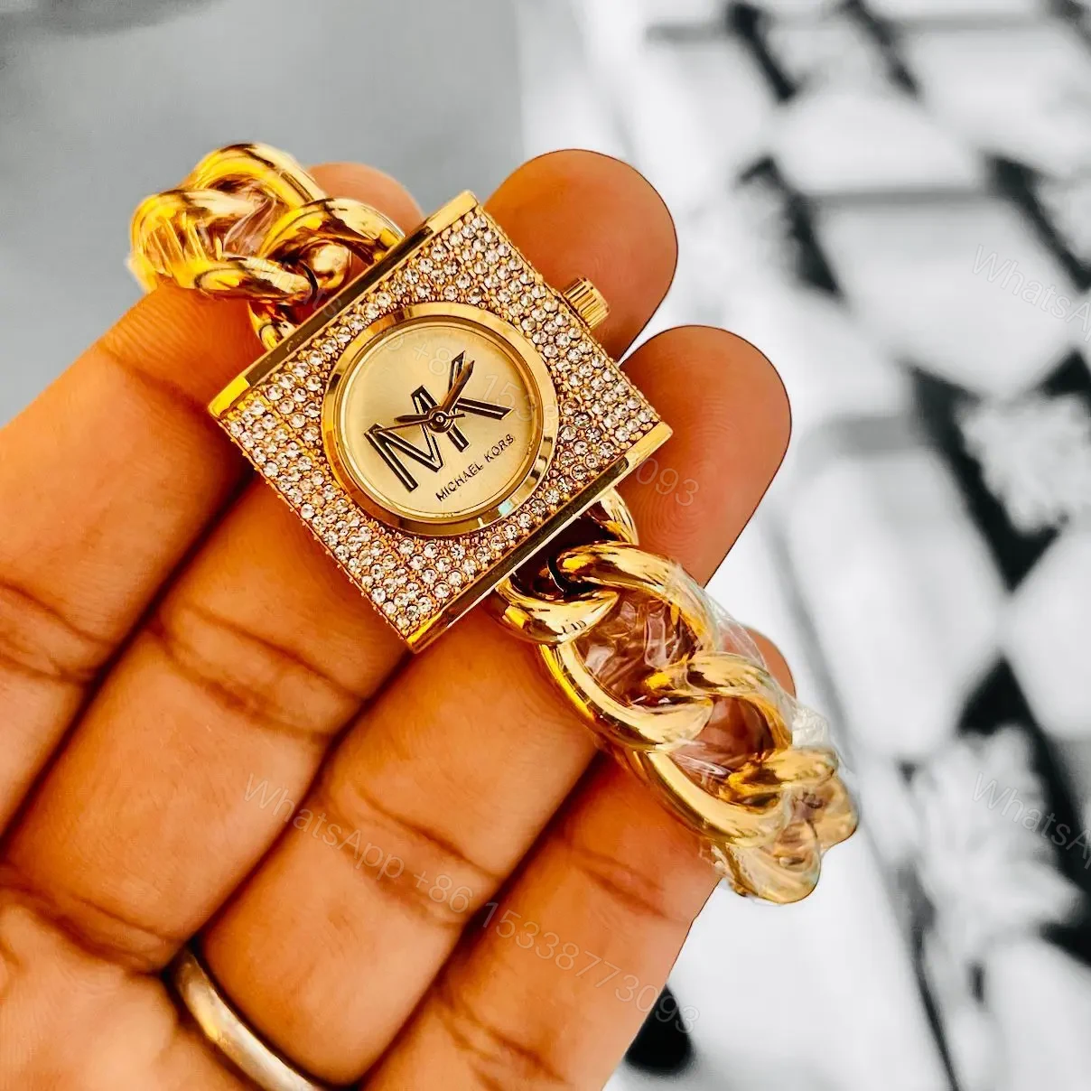 Michael Kors Lennox crystals Gold — view 1