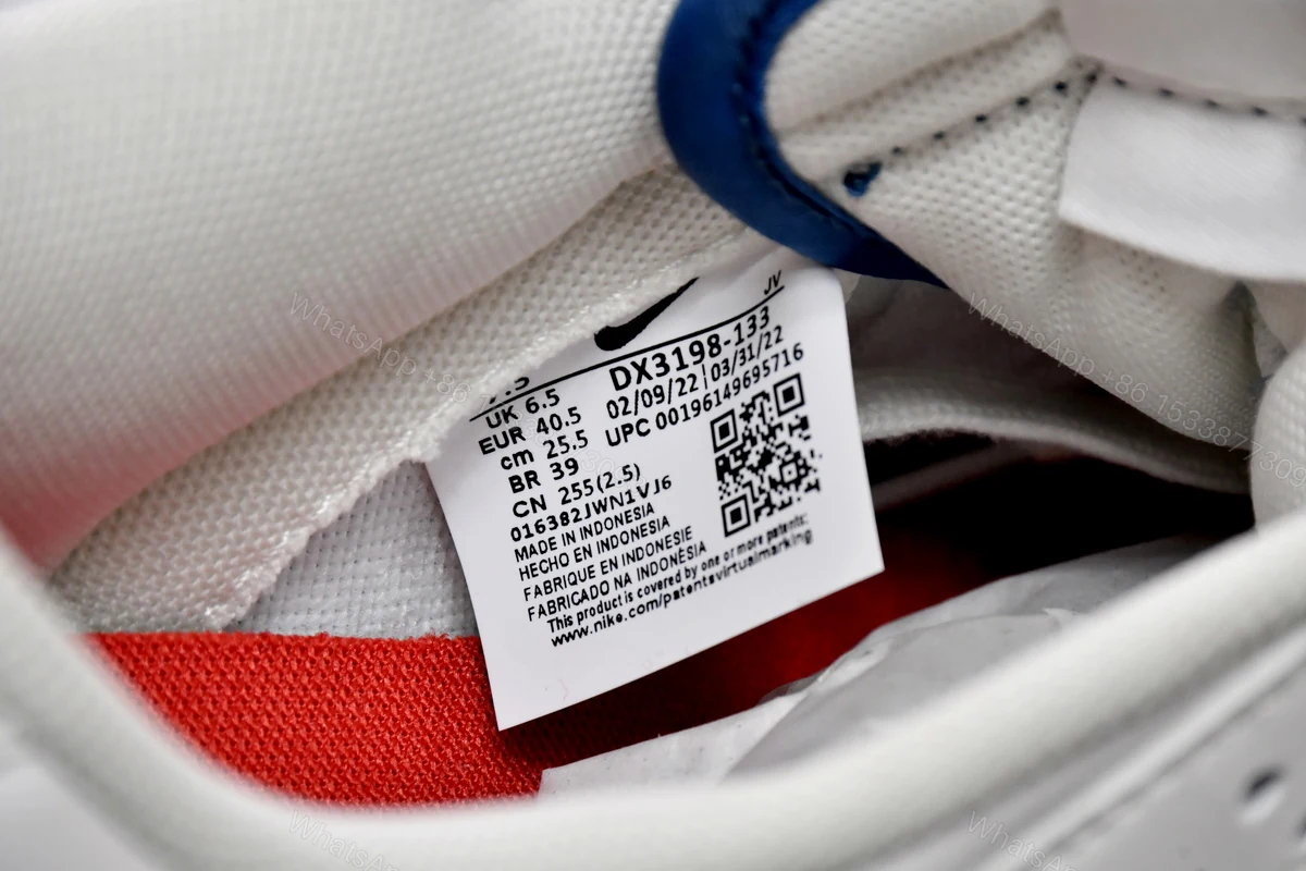 View 8 of Nike Dunk Low Sail Blue DX3198-133