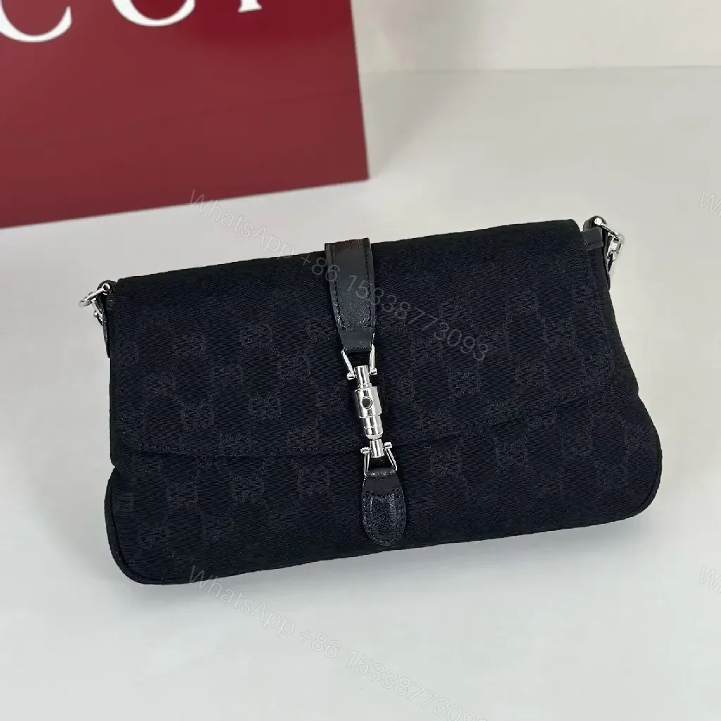 View 5 of Black Textured Mini Shoulder Bag - Chain+Leather Strap, Silv Hardware