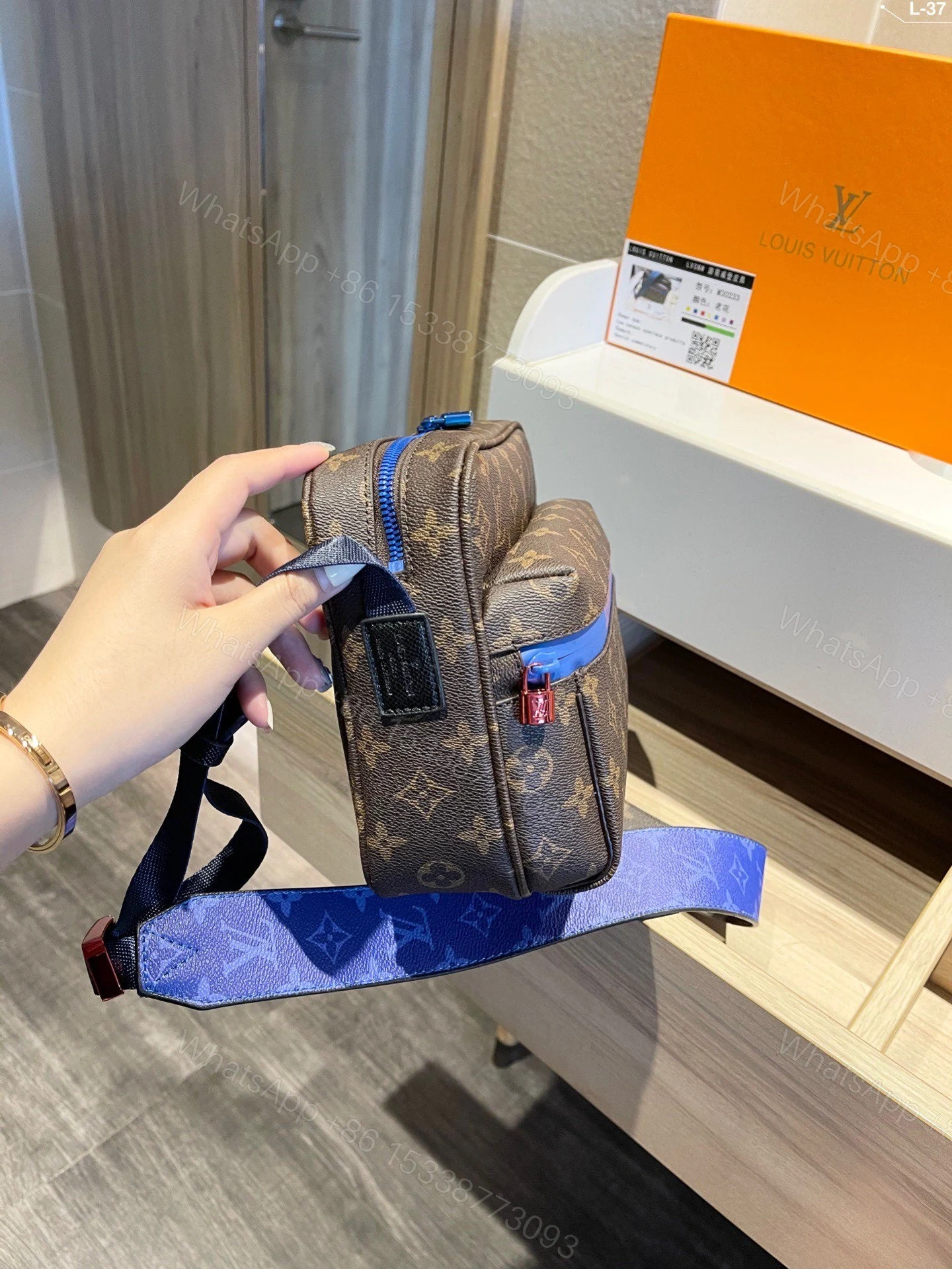 View 7 of NEW LOUIS VUITTON MONOGRAM OUTDOOR BUMBAG