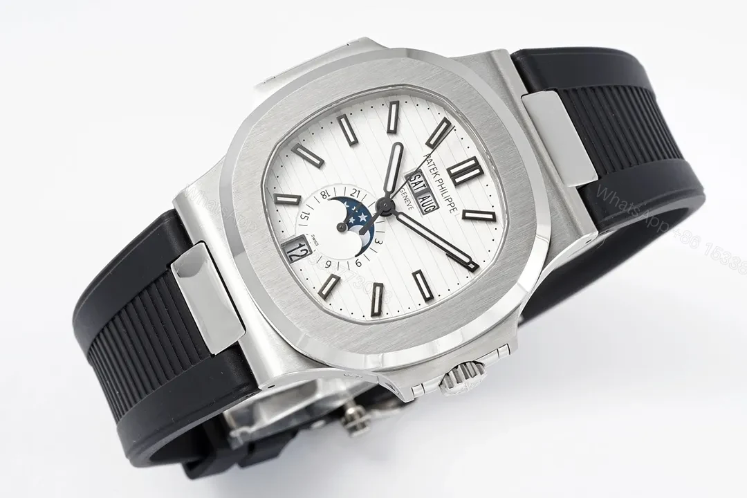 View 6 of Patek Philippe Blue Nautilus Rubber Watch