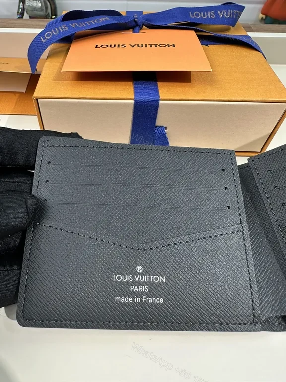 View 4 of Compact LV Monogram Wallet: Signature Texture, Everyday Luxury