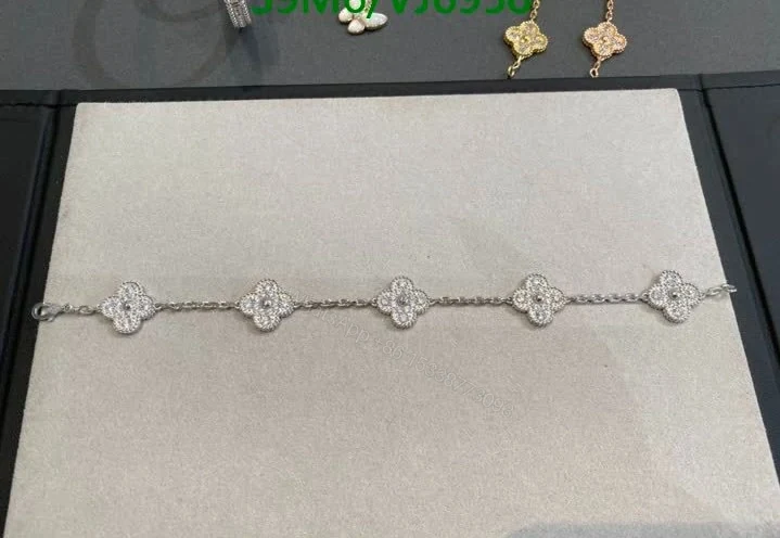 View 6 of Van Cleef & Arpels Replica Alhambra 5 Motifs Bracelet