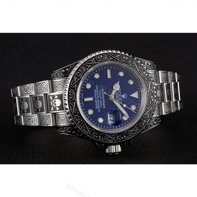 View 4 of Superclone Rolex Submariner Blue Dial 1454091