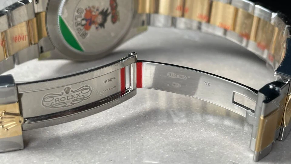 View 8 of Clean Factory 1:1 Rolex Daytona 116503 Two Tone Yellow Gold Real MOP Diamond Dial SA4130