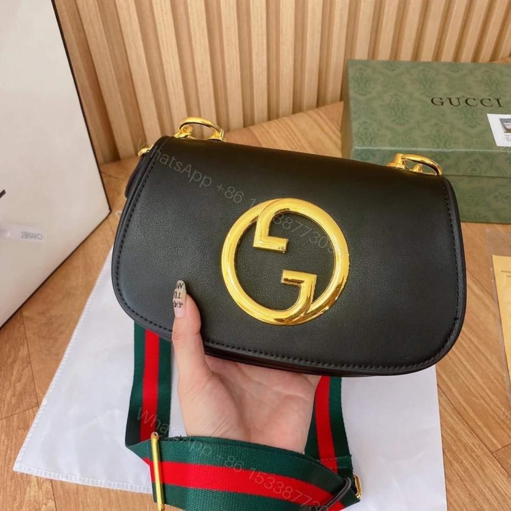 View 2 of Gucci Blondie Mini Bag Black 22Cm