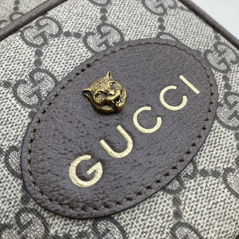 View 5 of G GG Supreme Compact Crossbody Backpack: Luxe Mini Style