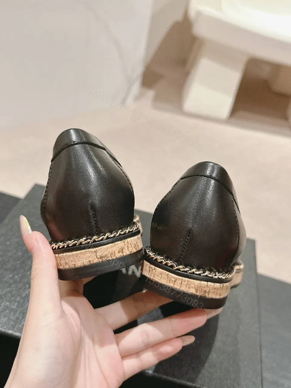 View 3 of Black Leather Loafers - Luxe, Modern, Comfort-Driven
