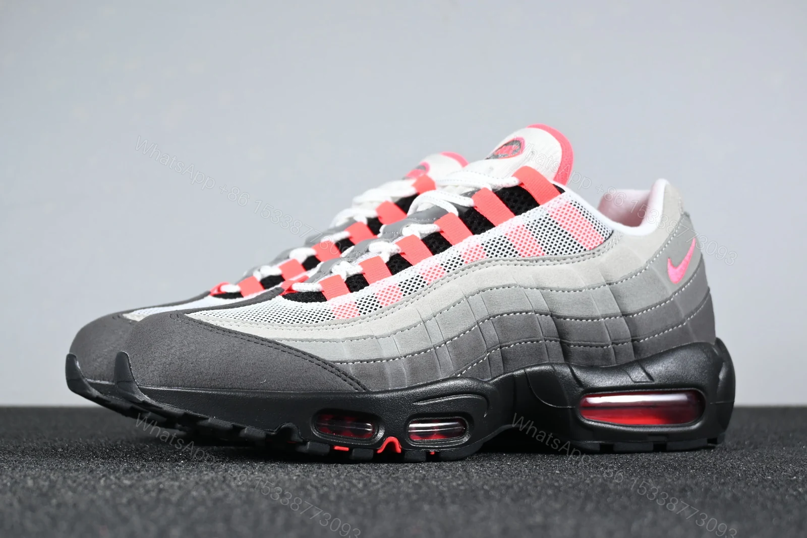 View 6 of Nike Air Max 95 OG Solar Red (2018)