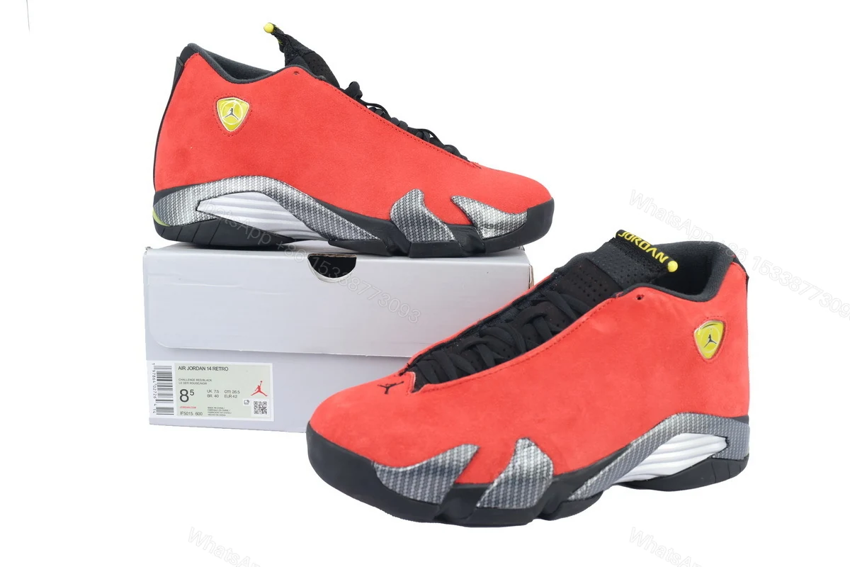 View 8 of Air Jordan 14 Retro 'Ferrari' 2025 IF5015-600