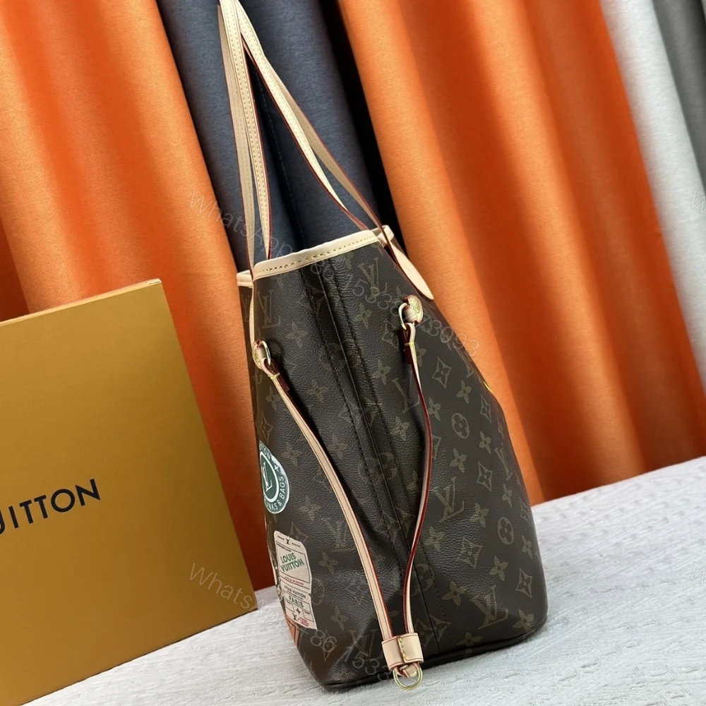 View 4 of Louis Vuitton Sac Neverfull MM Mon Monogram Brown 31Cm P01926