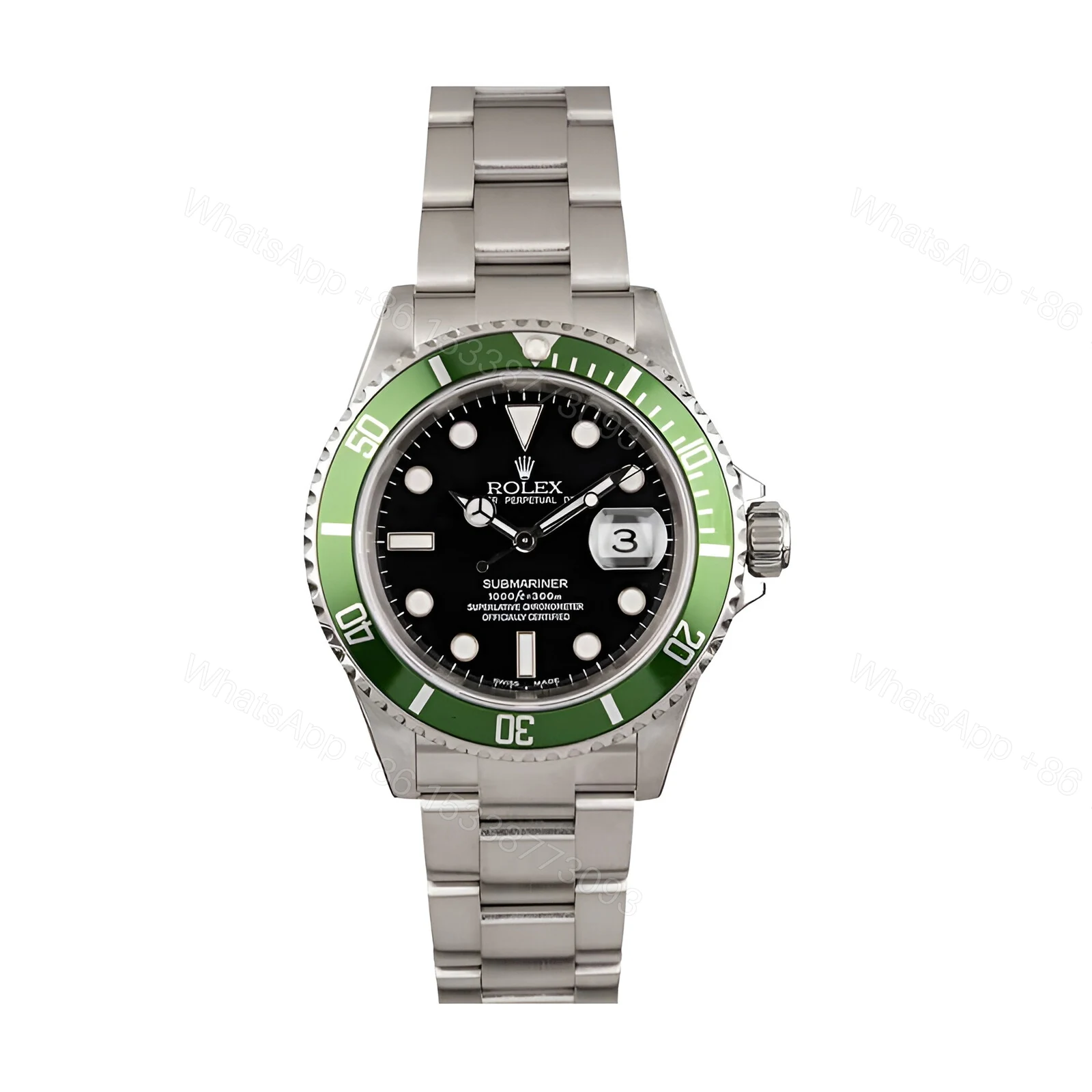 Rolex Submariner Date Black Replica — view 1