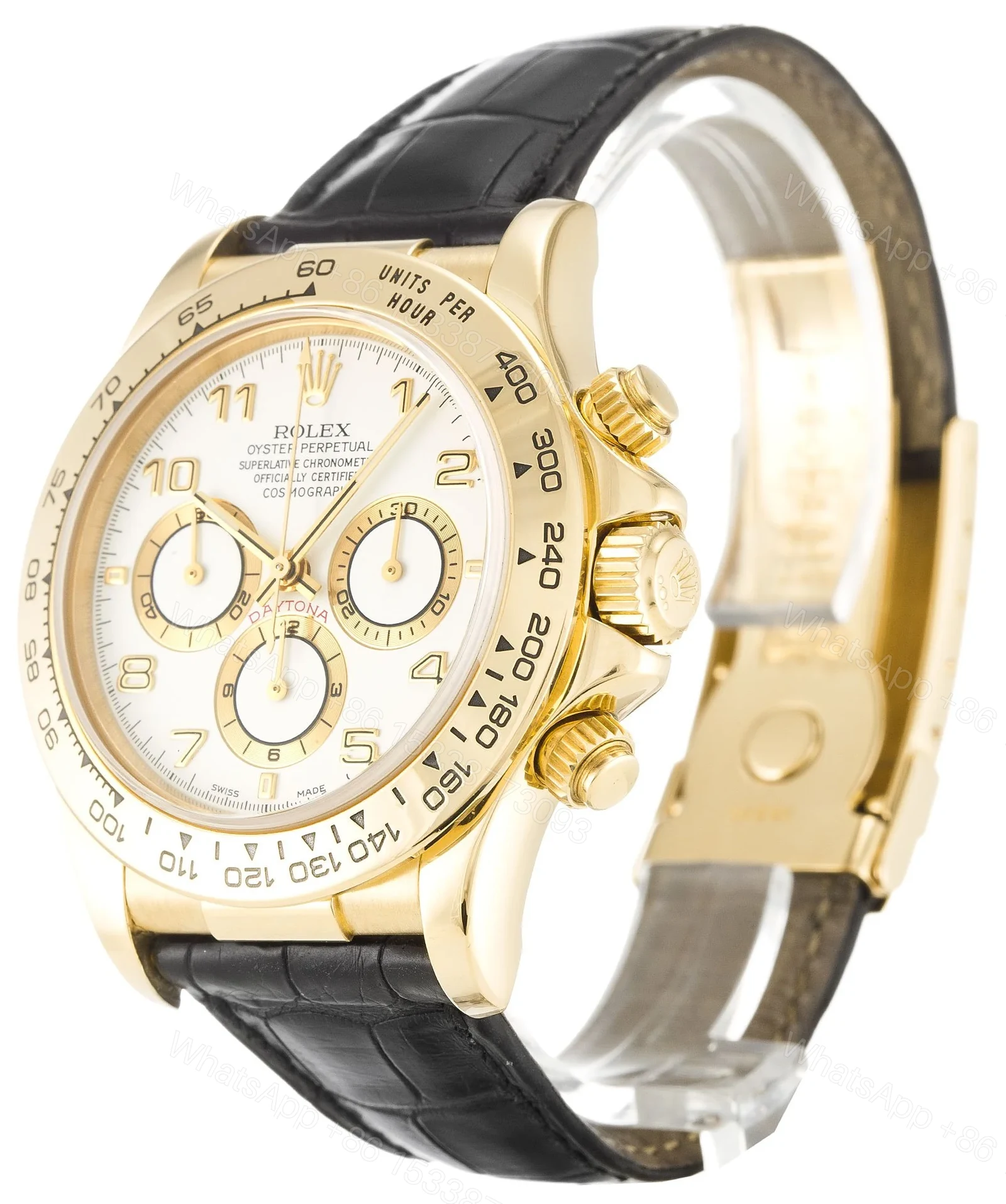 View 2 of Replica Rolex Daytona White Dial 16518