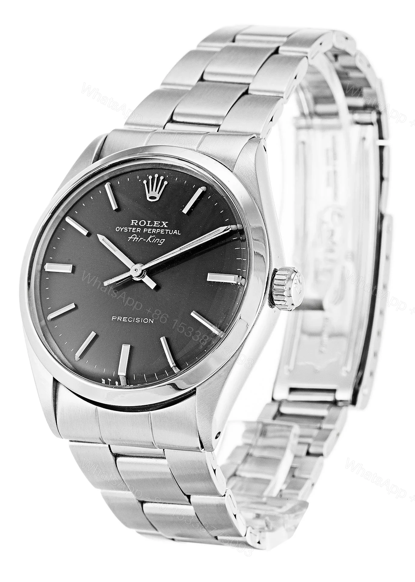 View 2 of Replica Rolex Air-King Grey Dial 5500