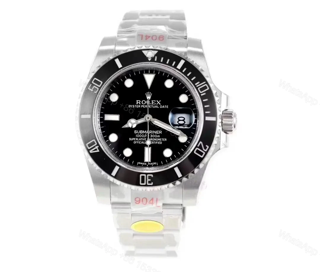 DJ Factory Clean Factory Rolex Submariner Black Dial Steel Watch — view 1
