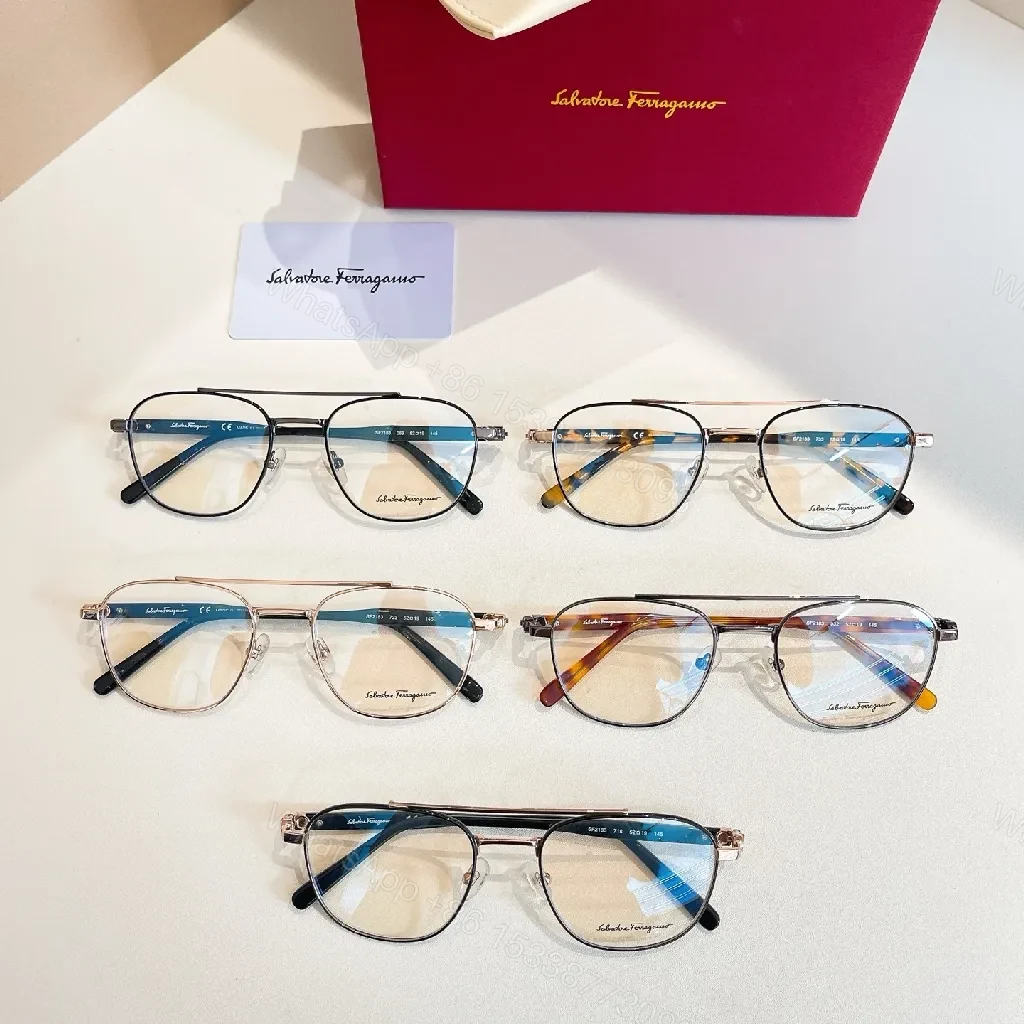 View 2 of Chic Ferragamo-Influenced Lightweight Eyewear Frames