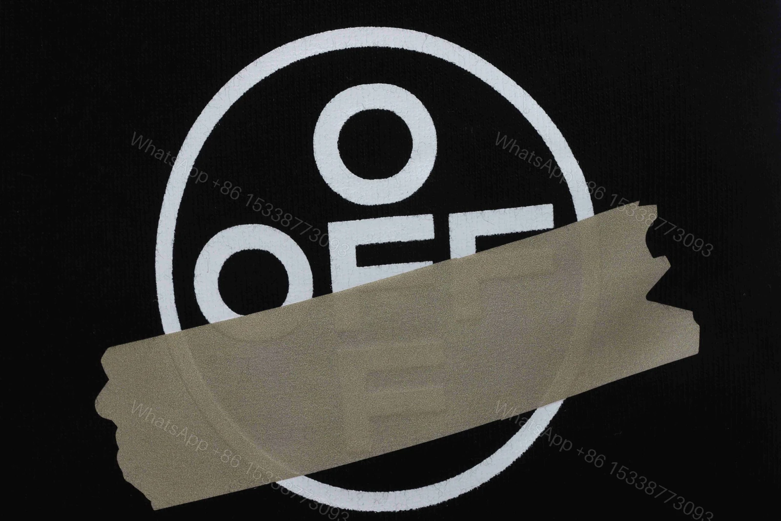 View 6 of Off-White Rubber Strip Printed Shorts