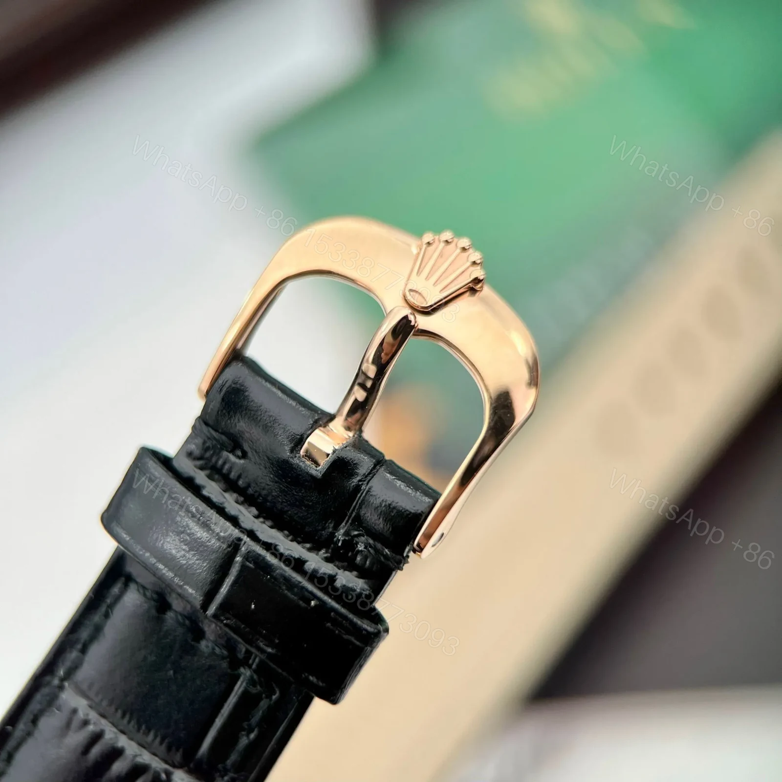 View 5 of Replica Rolex Cellini Black Dial 50525