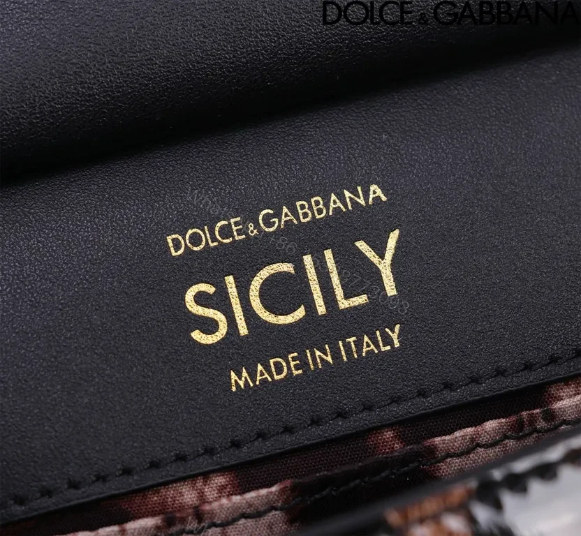 View 3 of Leopard-Patent Satchel: Chic Dolce & Gabbana Handbag