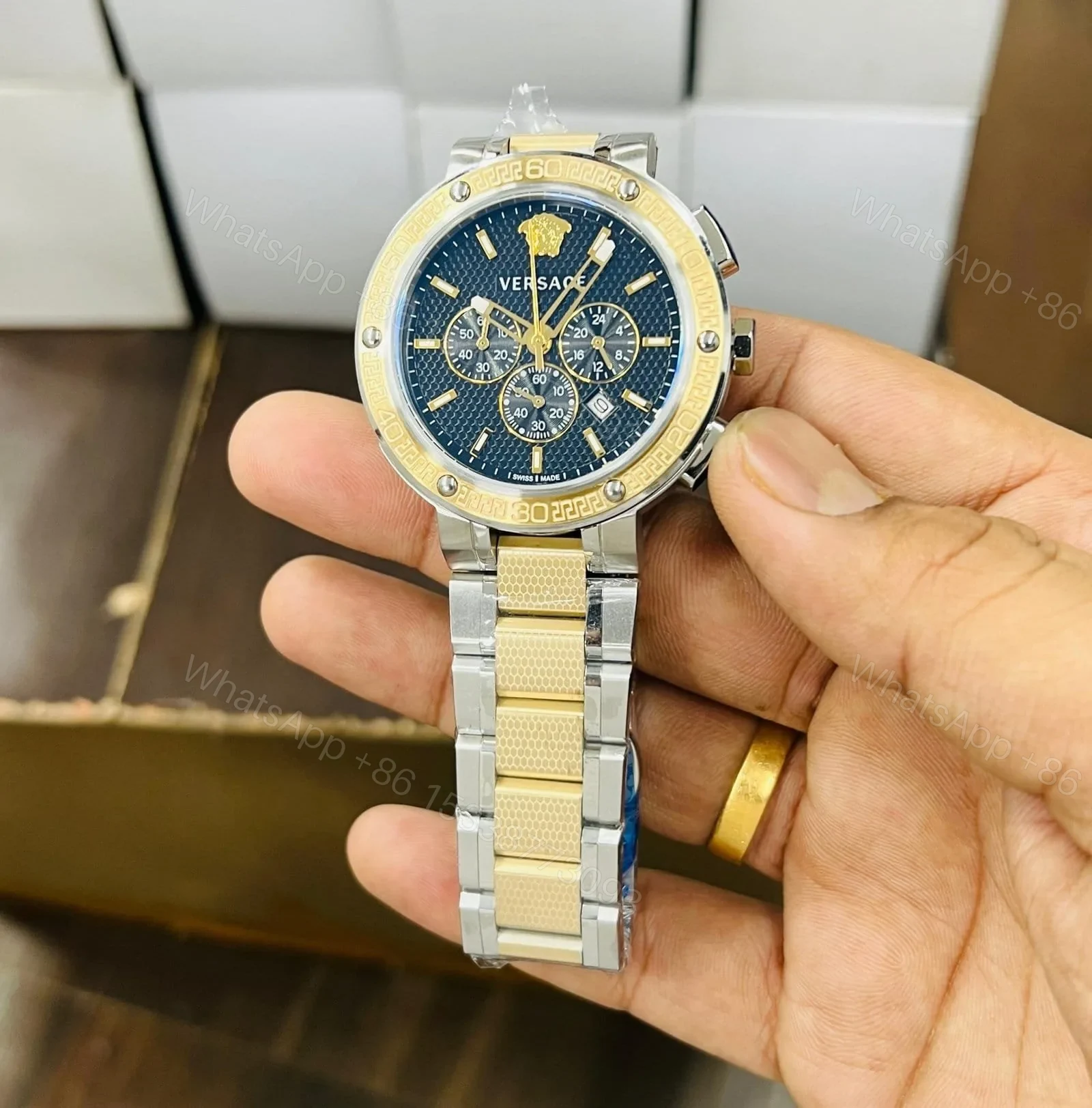 View 4 of Versace Greca Dome Chrono