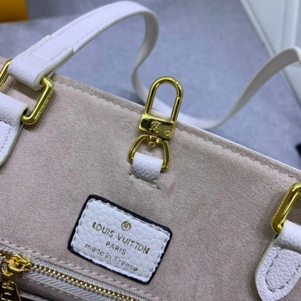 View 9 of Louis Vuitton Onthego MM Bag Rose Trianon Pink 35Cm M21575
