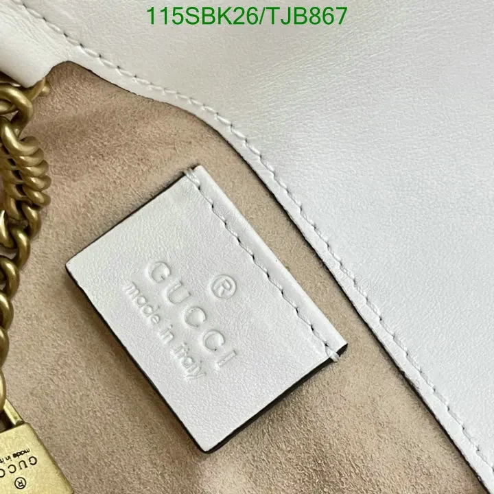 View 29 of Gucci Super Mini Bag in Beige Matelassé Chevron Leather 476433