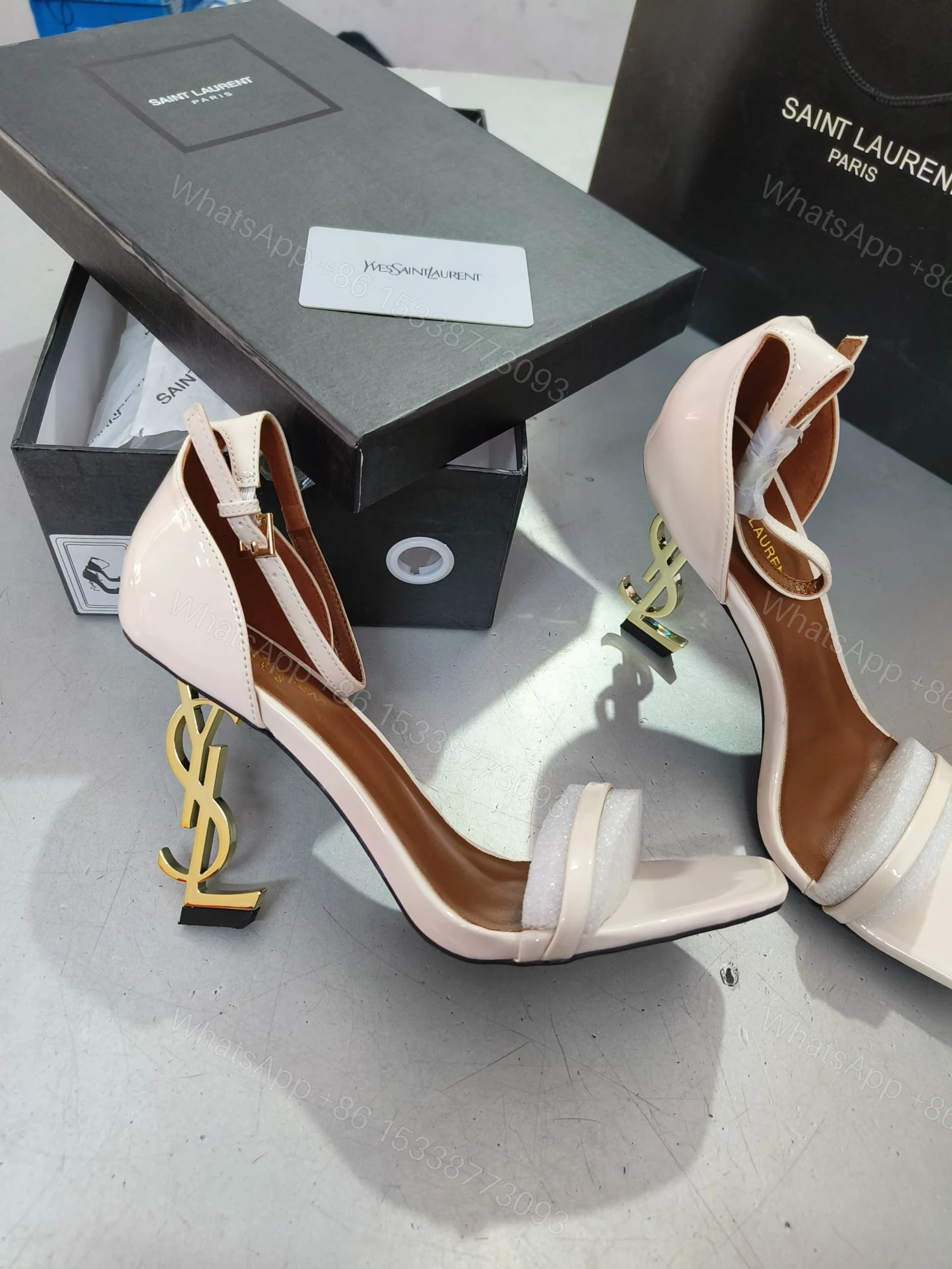View 3 of BUY YSL TRENDY HIGH-HEEL STYLISH SANDALS FOR WOMEN