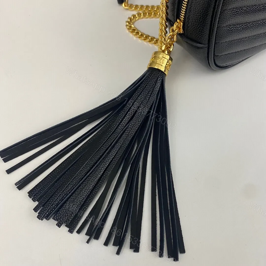 View 3 of Saint Laurent Lou Mini Bag With Tassel David Jones