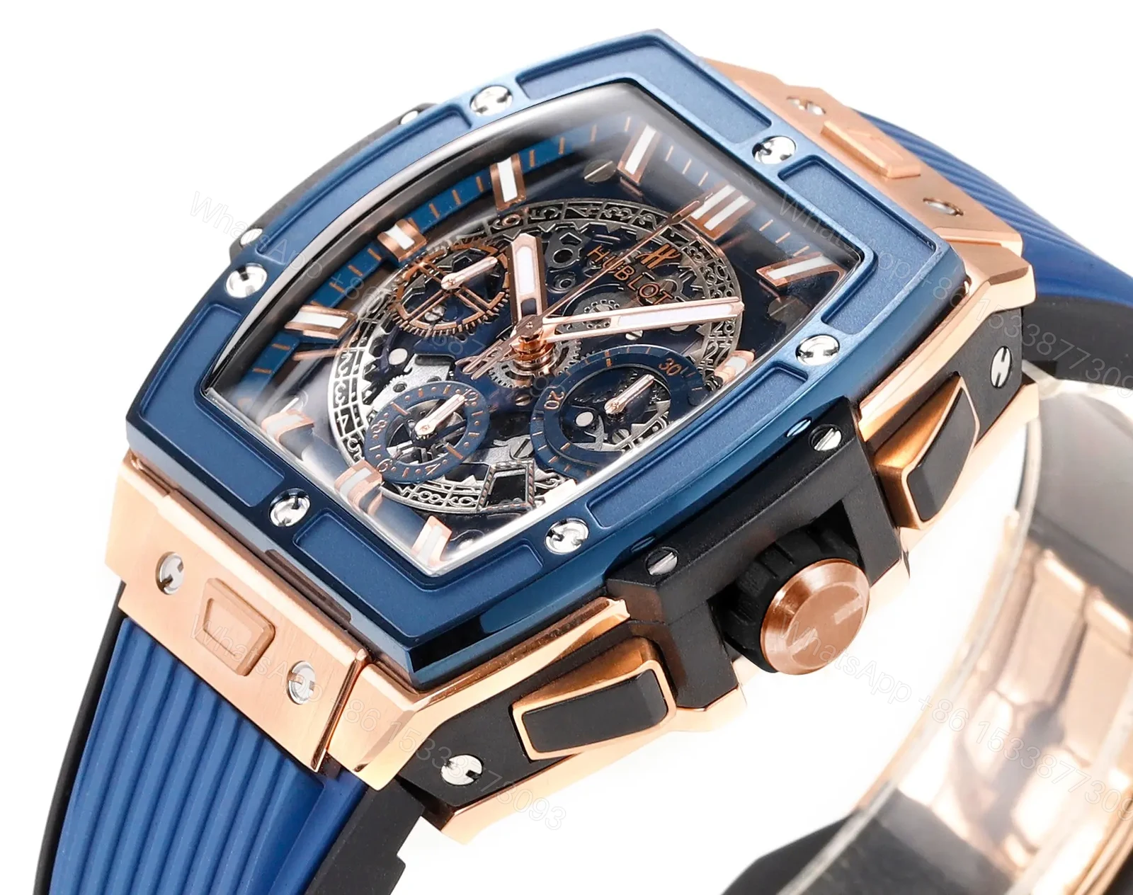 View 4 of JJ Factory HUBLOT Blue Spirit of Big Bang Watch