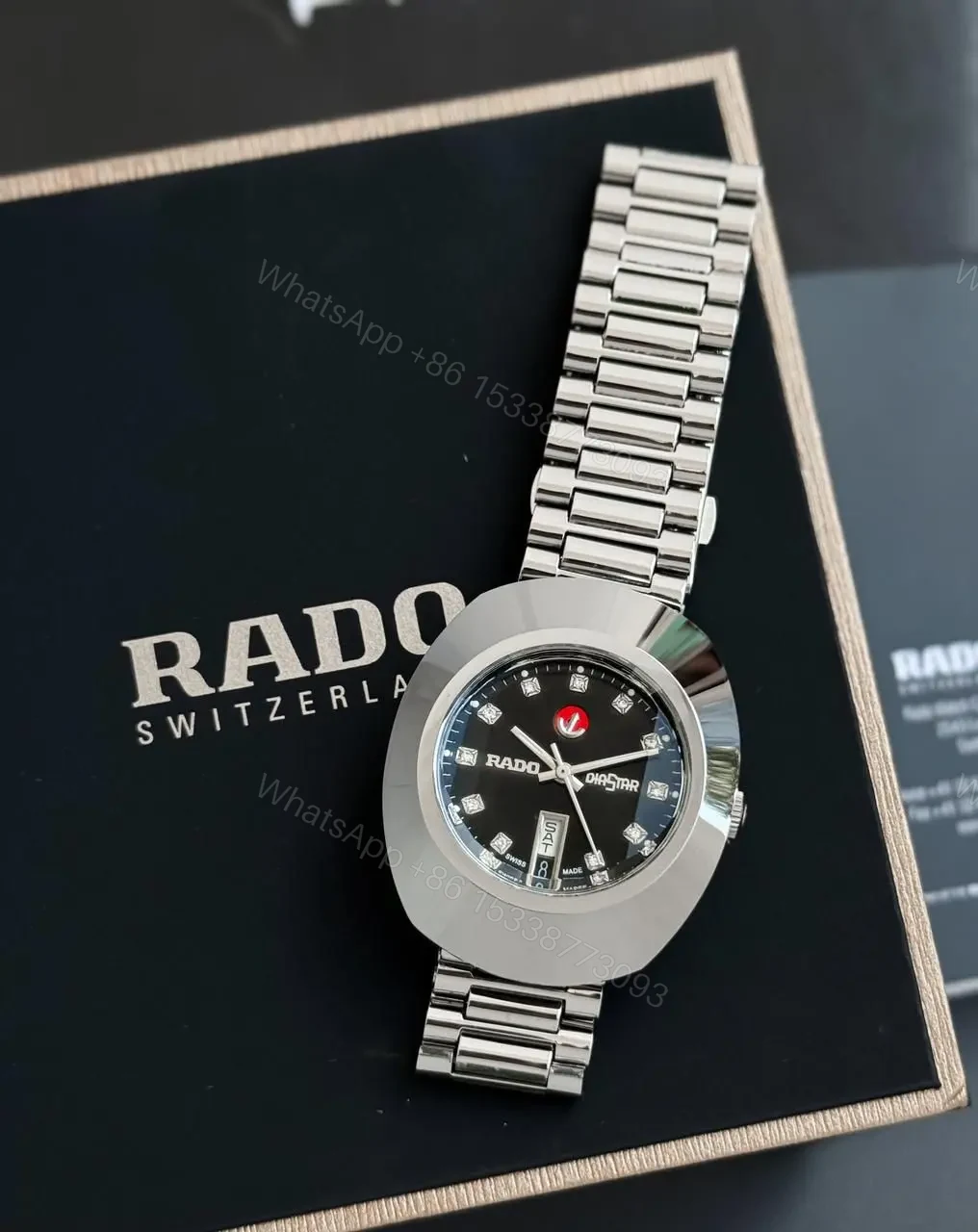 Rado Black Dial With Diamond — view 1