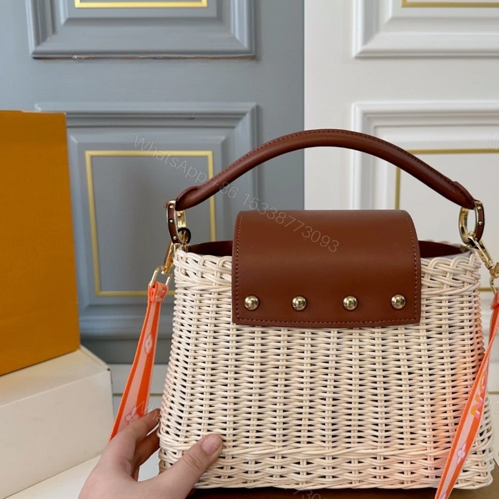 View 4 of Louis Vuitton Capucines BB Tan Brown 26Cm M11617