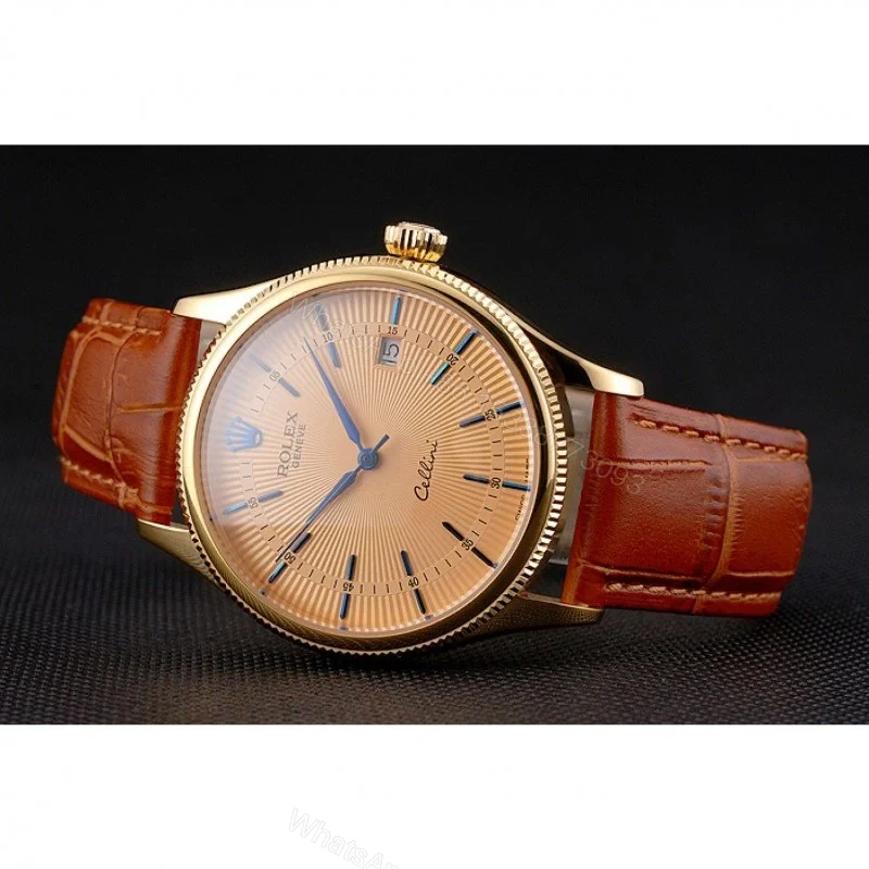 View 5 of Superclone Rolex Cellini Gold Dial REP016797
