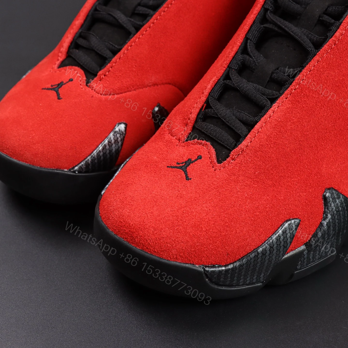 View 4 of Air Jordan 14 Retro Ferrari Reps