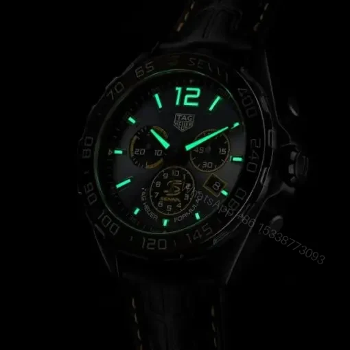 View 4 of Replica TAG Heuer Formula 1 Men Quartz Grey Calf Watch CAZ101AJ.FC6487