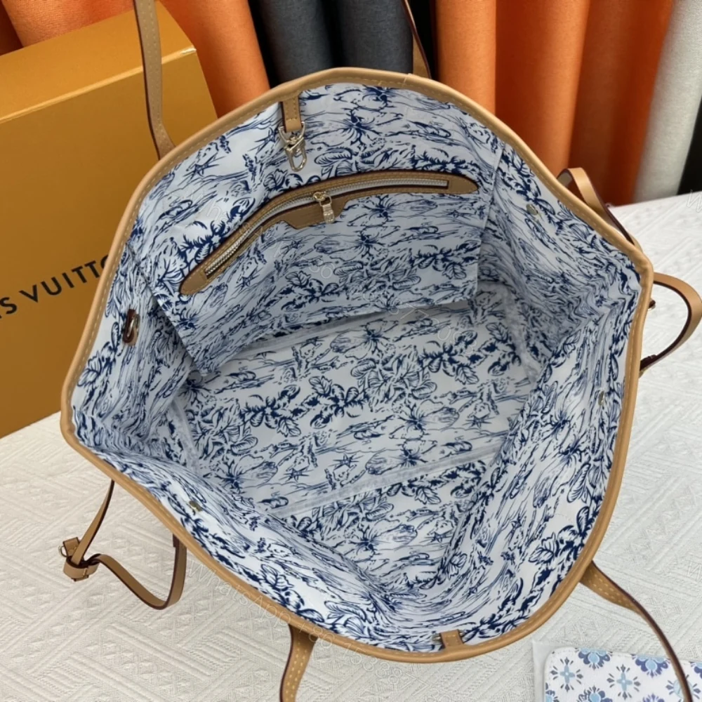 View 9 of Louis Vuitton Neverfull MM Autres Toiles Monogram Lagoon 31Cm M11263
