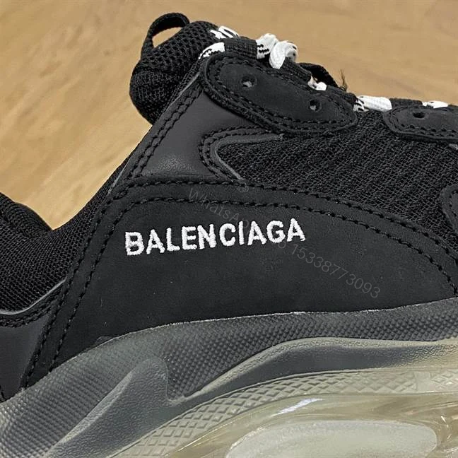 View 6 of BALENCIAGA MEN’S TRIPLE S SNEAKER CLEAR SOLE – BB200