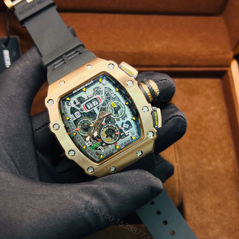 View 2 of Richard Mille RM 011 Felipe Massa Rose Gold Titanium