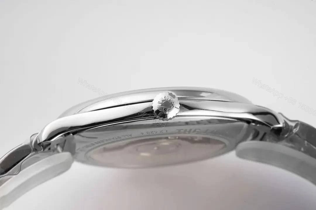 View 6 of Longines Master Collection Silver Dial Automatic Watch with Stainless Steel Bracelet