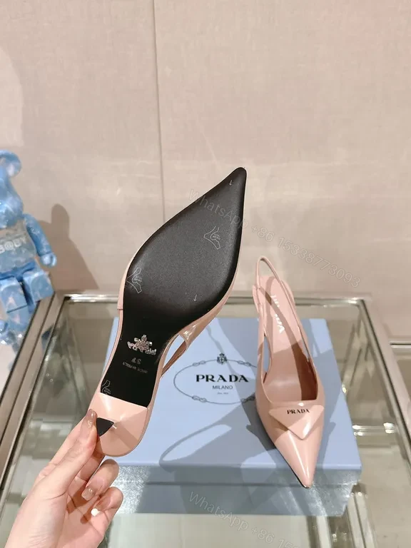 View 8 of Chic Pink Pointed Slingbacks â€” Luxury Comfort, Day to Night