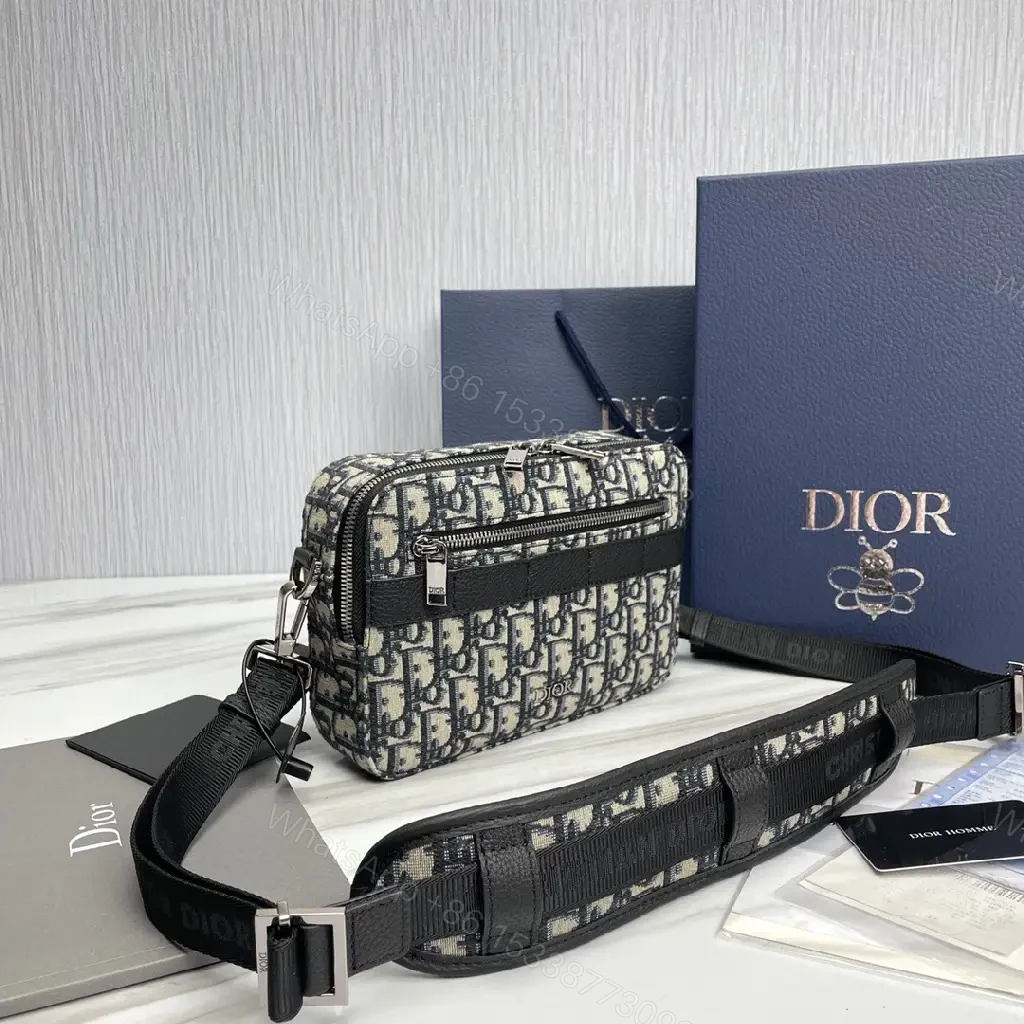 View 10 of Monogram Crossbody: Grayscale Luxe, Hidden Utility, Compact Style