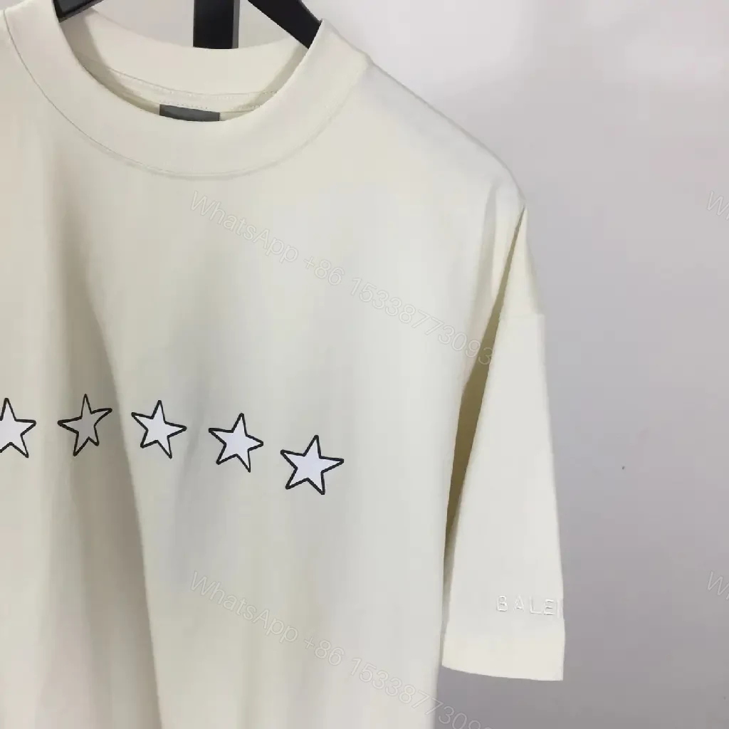 View 10 of Off-White Star-Accented Relaxed Cotton Tee