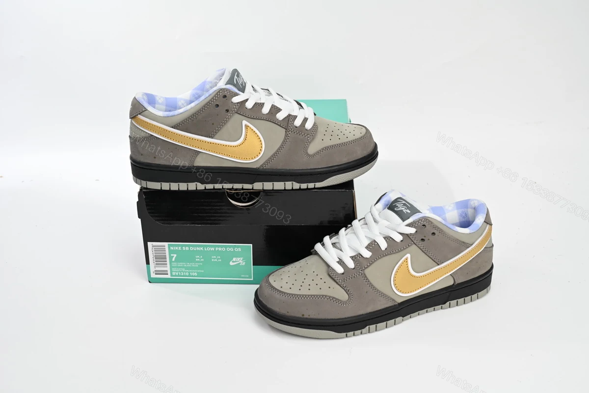 View 2 of Nike SB Dunk Low Grey Lobster BV1310-105