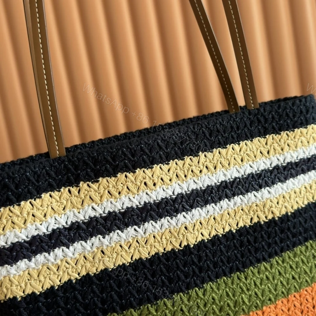 View 8 of Miumiu Crochet Tote Bag Multicolor 38Cm