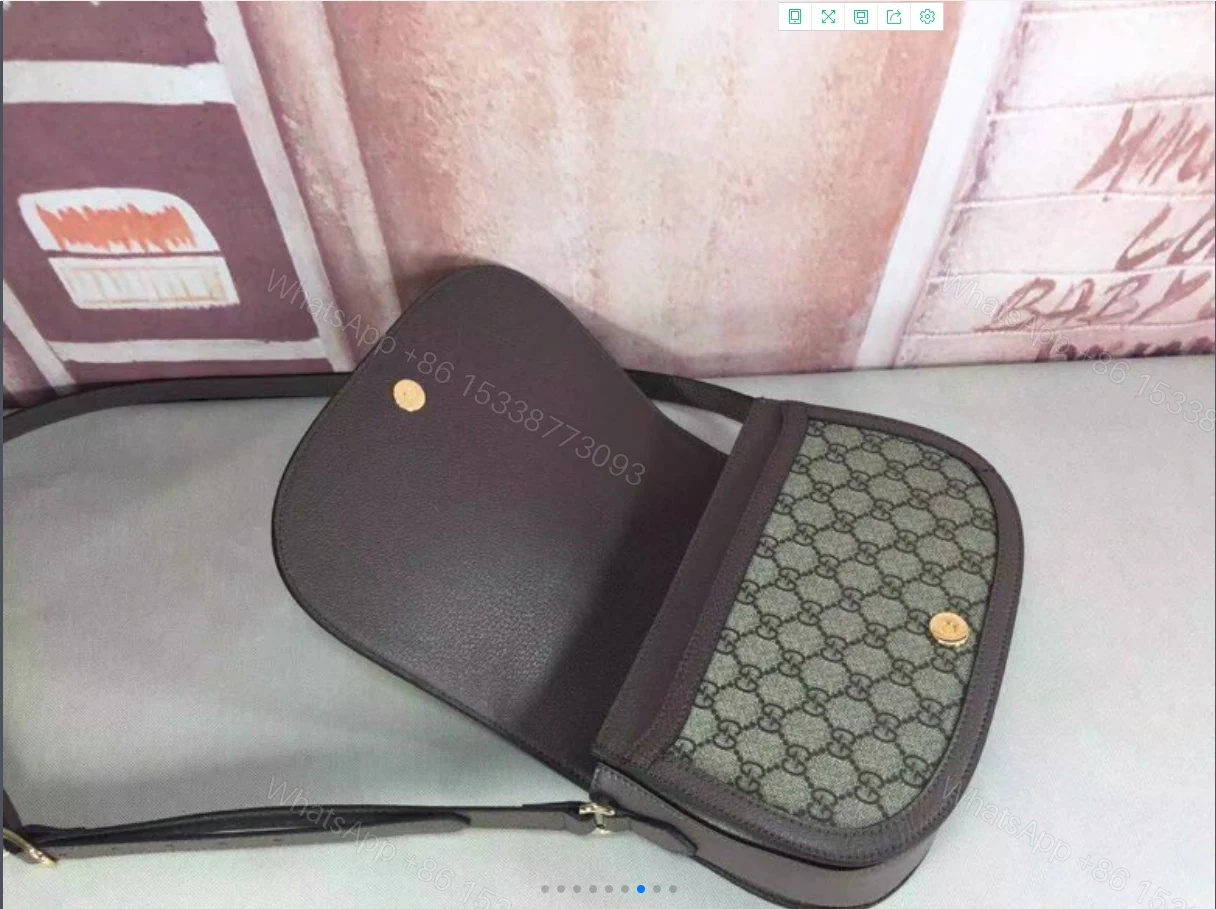 View 2 of Gucci Ophidia GG Small Shoulder Beige