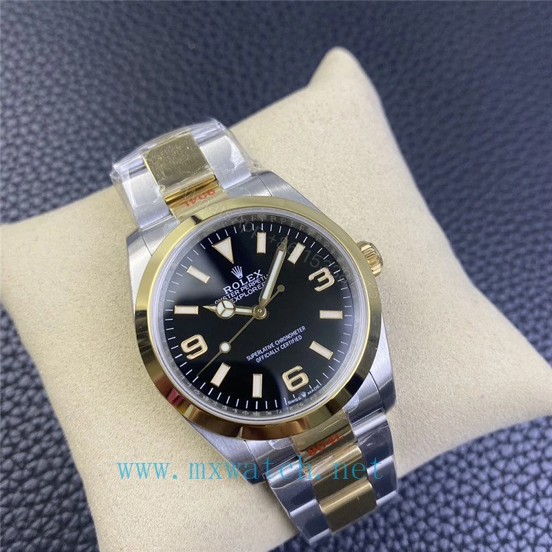 View 3 of Rolex Explorer M124273 Gold Watch