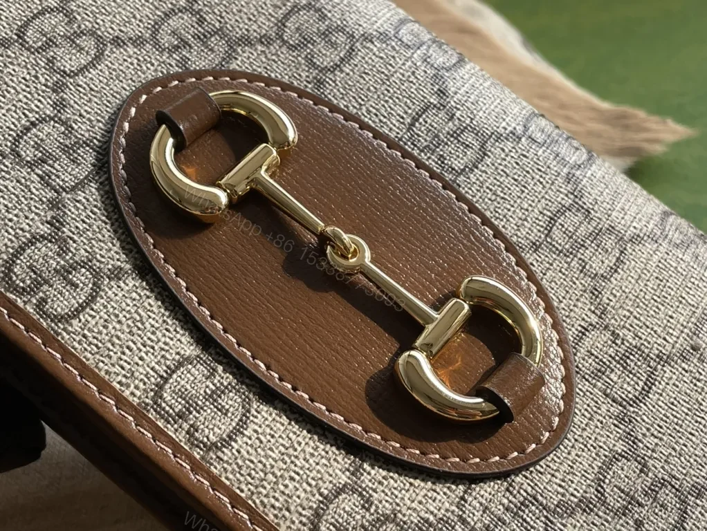 View 5 of GG Canvas GG Supreme Shoulder Bag - Gold-Honed Hardware, Compact Luxury
