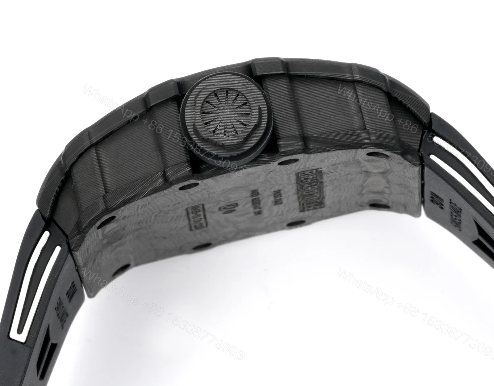 View 7 of Richard Mille RM35-01 NTPT Carbon Black Skeleton Watch RM35-CR-BR