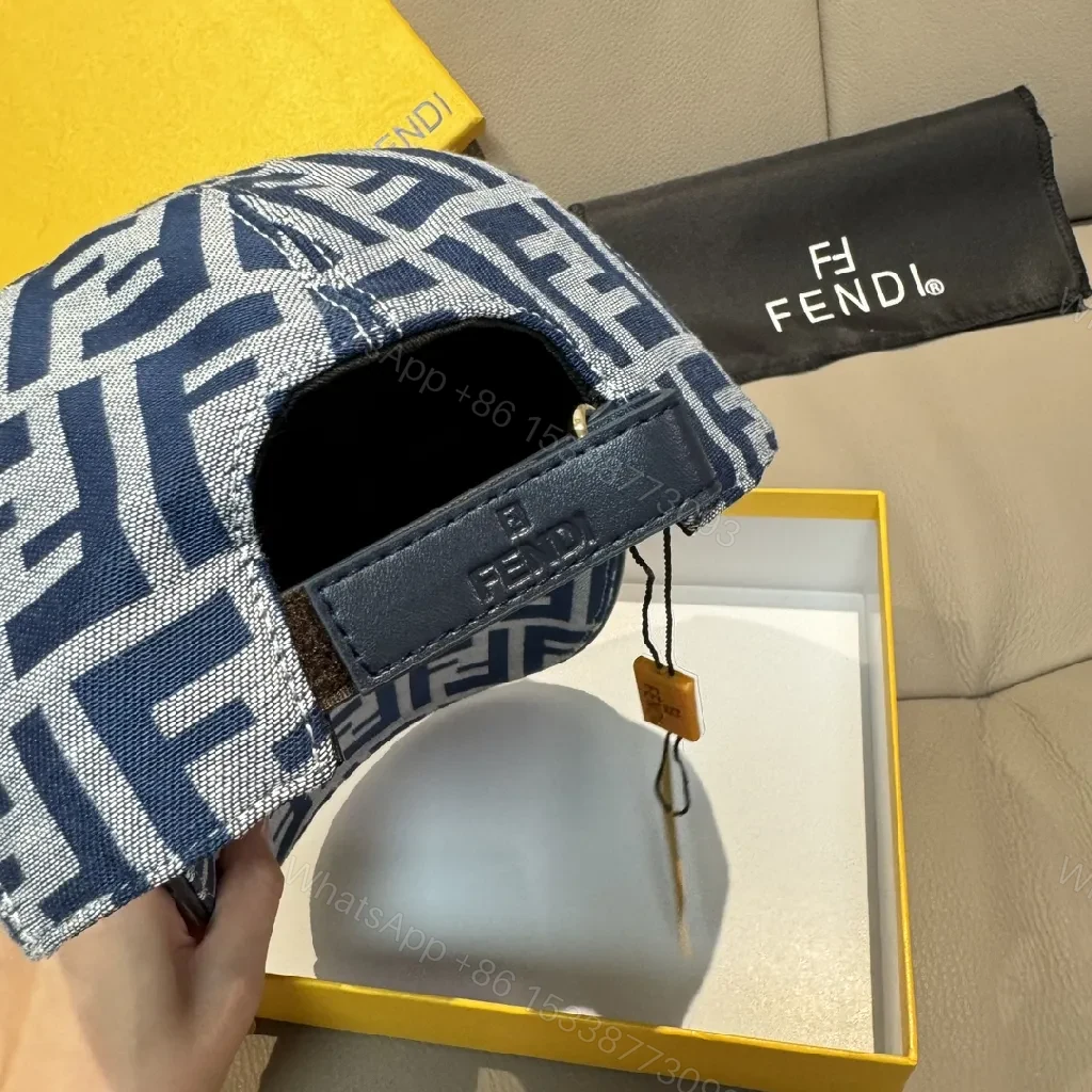 View 8 of Monogram Jacquard Cap: Luxe Streetwear, Structured Comfort